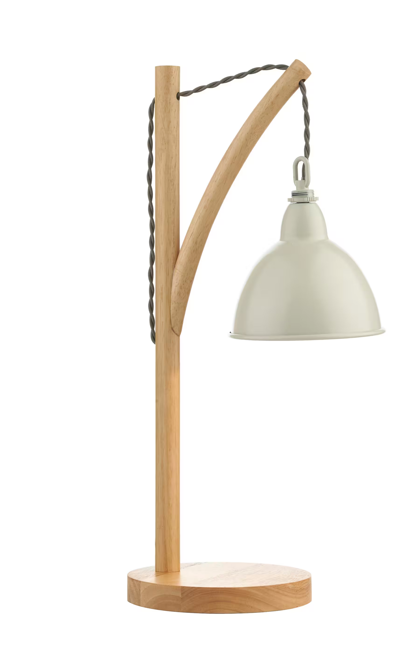 Blyton 1-Light Table Lamp Complete Wood Frame