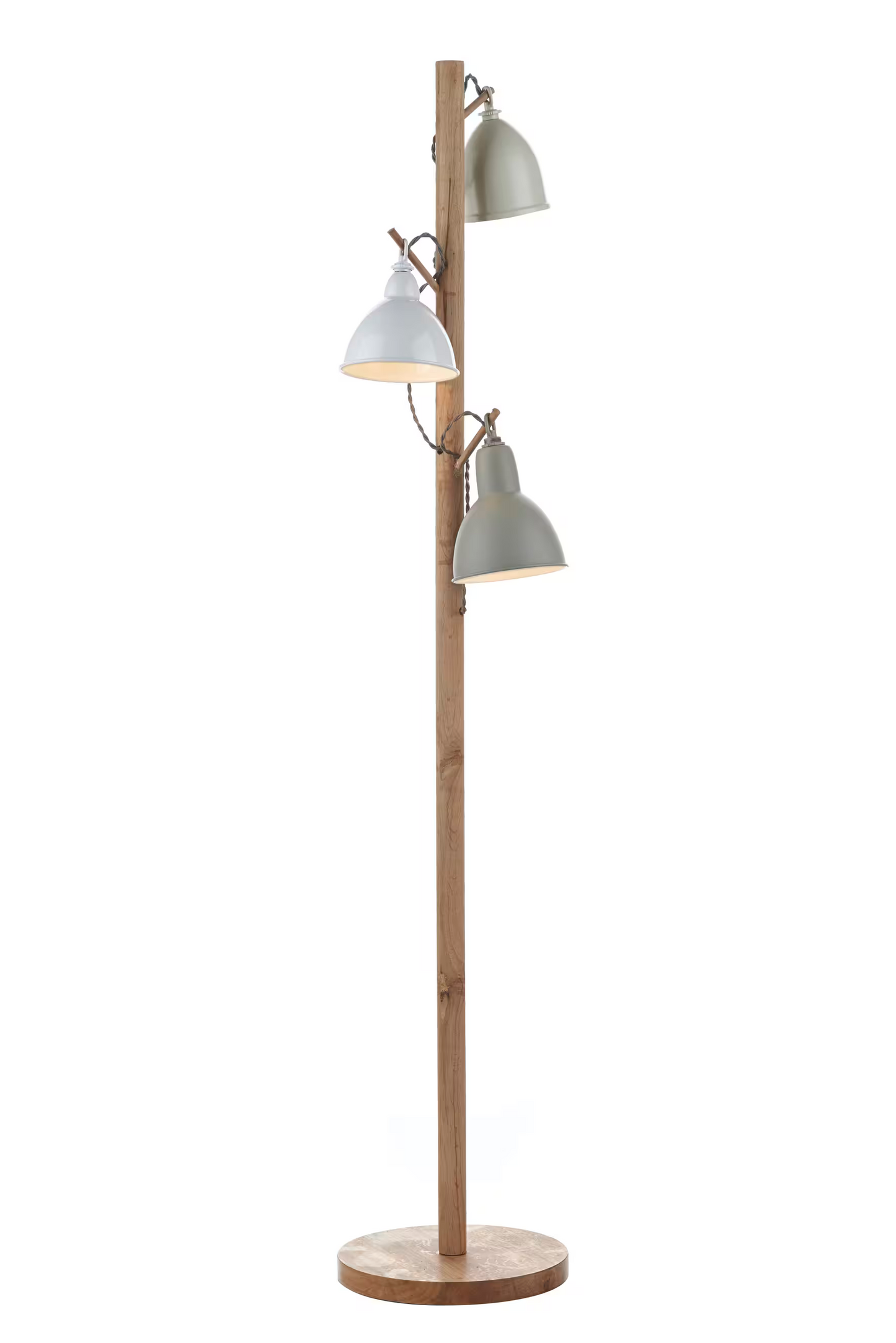 Blyton 3-Light Floor Lamp Complete