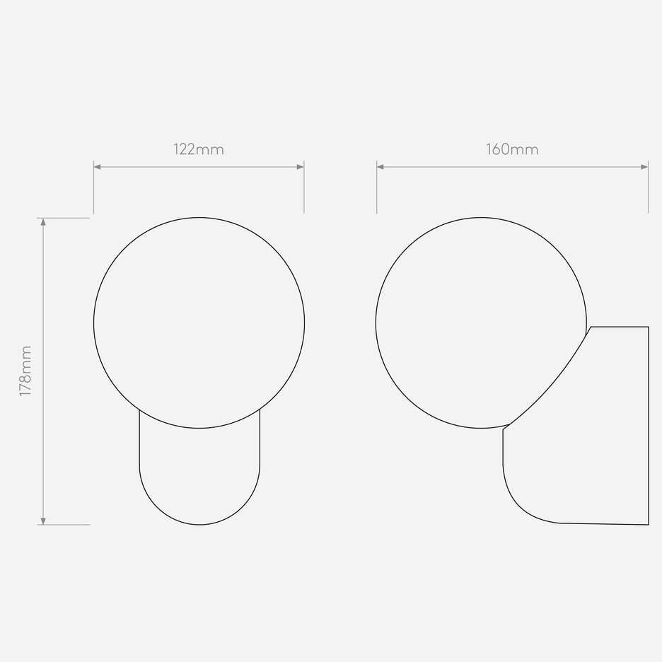 Astro Lyra Bathroom Wall Light