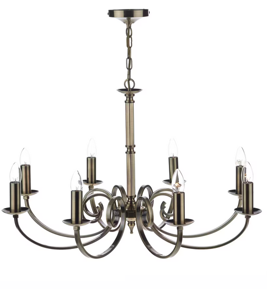 Murray 8-Light Dual Mount Chandelier