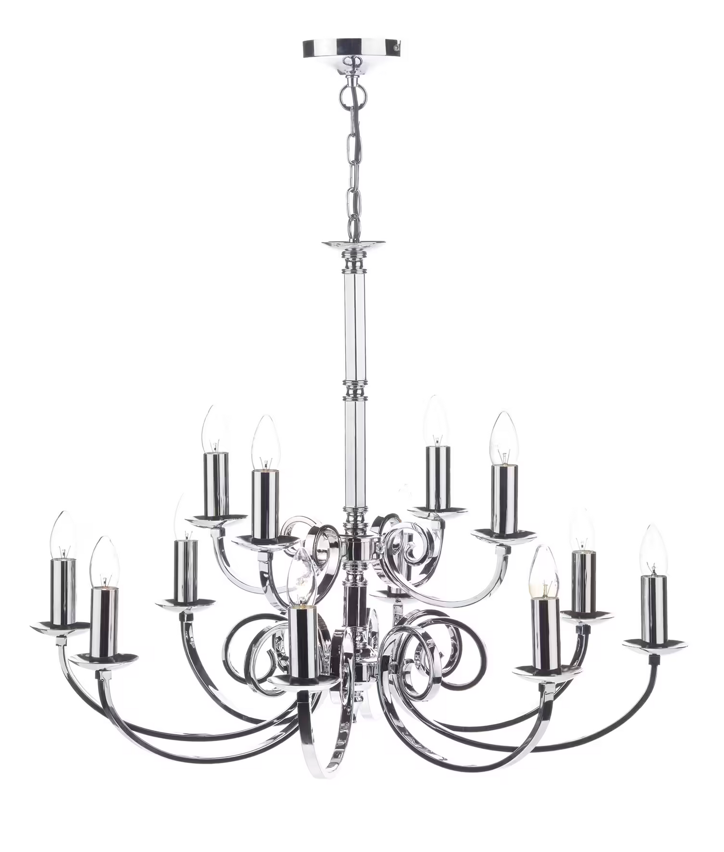 Murray Murray 12-Light Chandelier