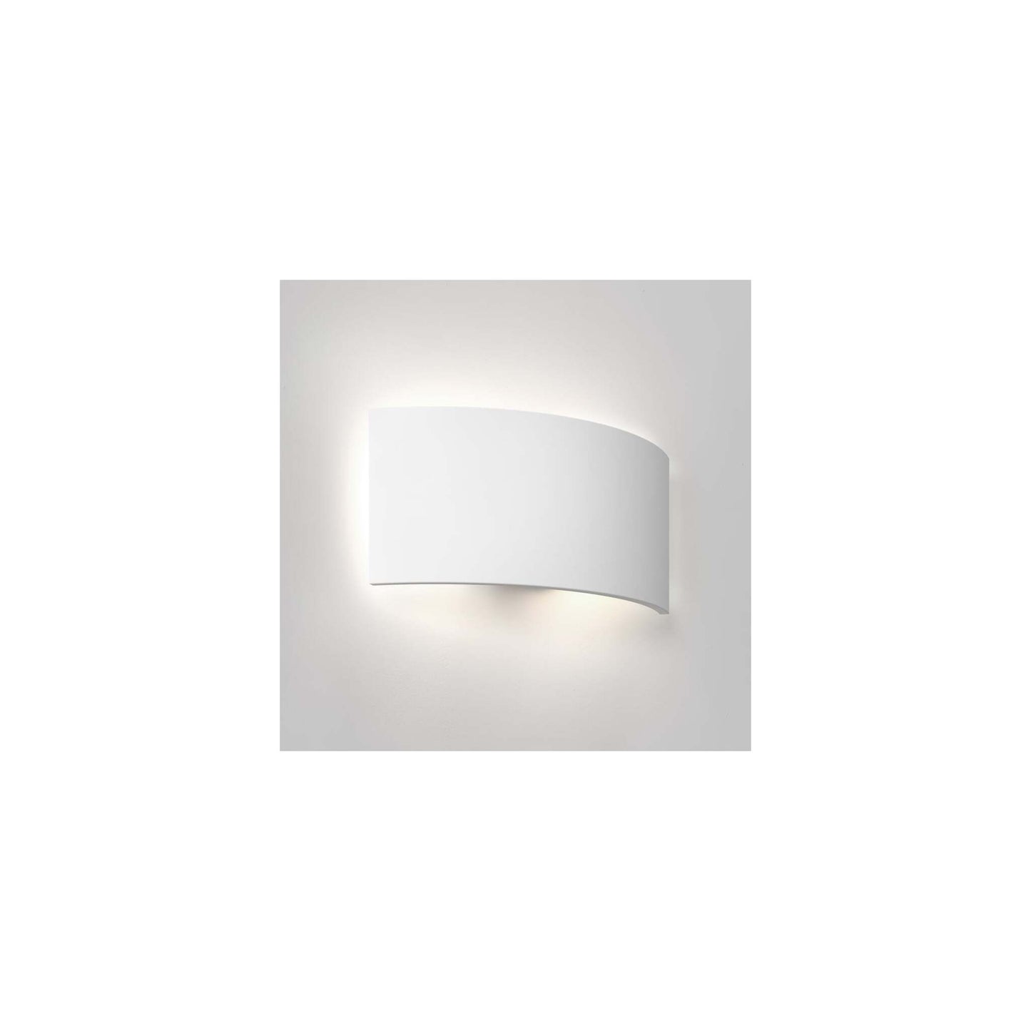 Comino 320 Wall Light in Plaster White