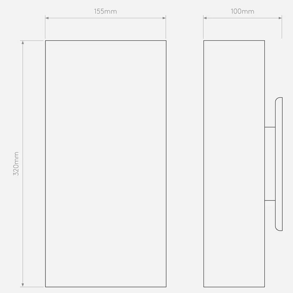Comino 155 Wall Light