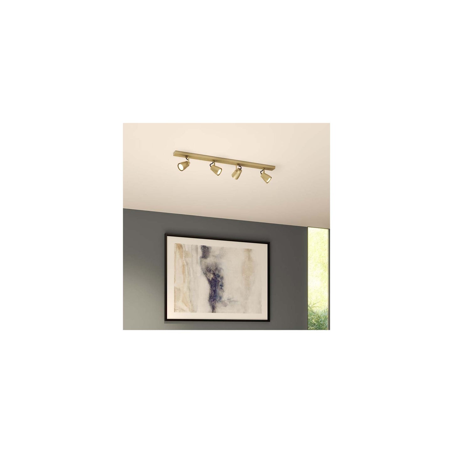 Juno Four Bar Ceiling Spotlight