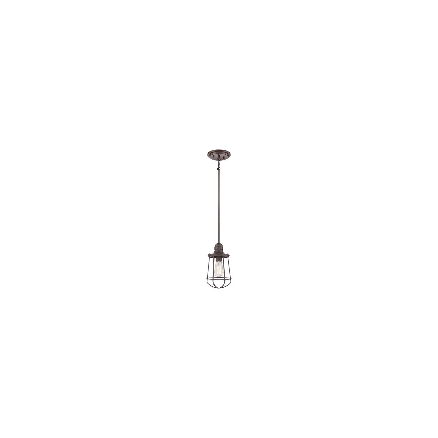 Marine 1-Light Mini Pendant Western Bronze