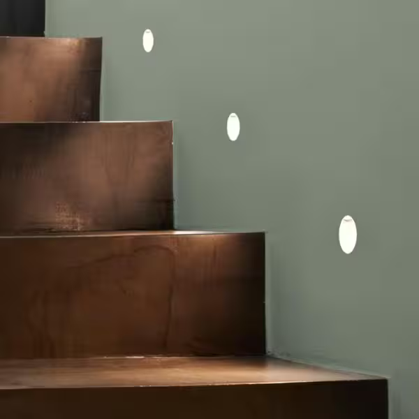 Leros Trimless LED Recessed Wall Light
