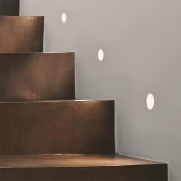 Leros Trimless LED Recessed Wall Light