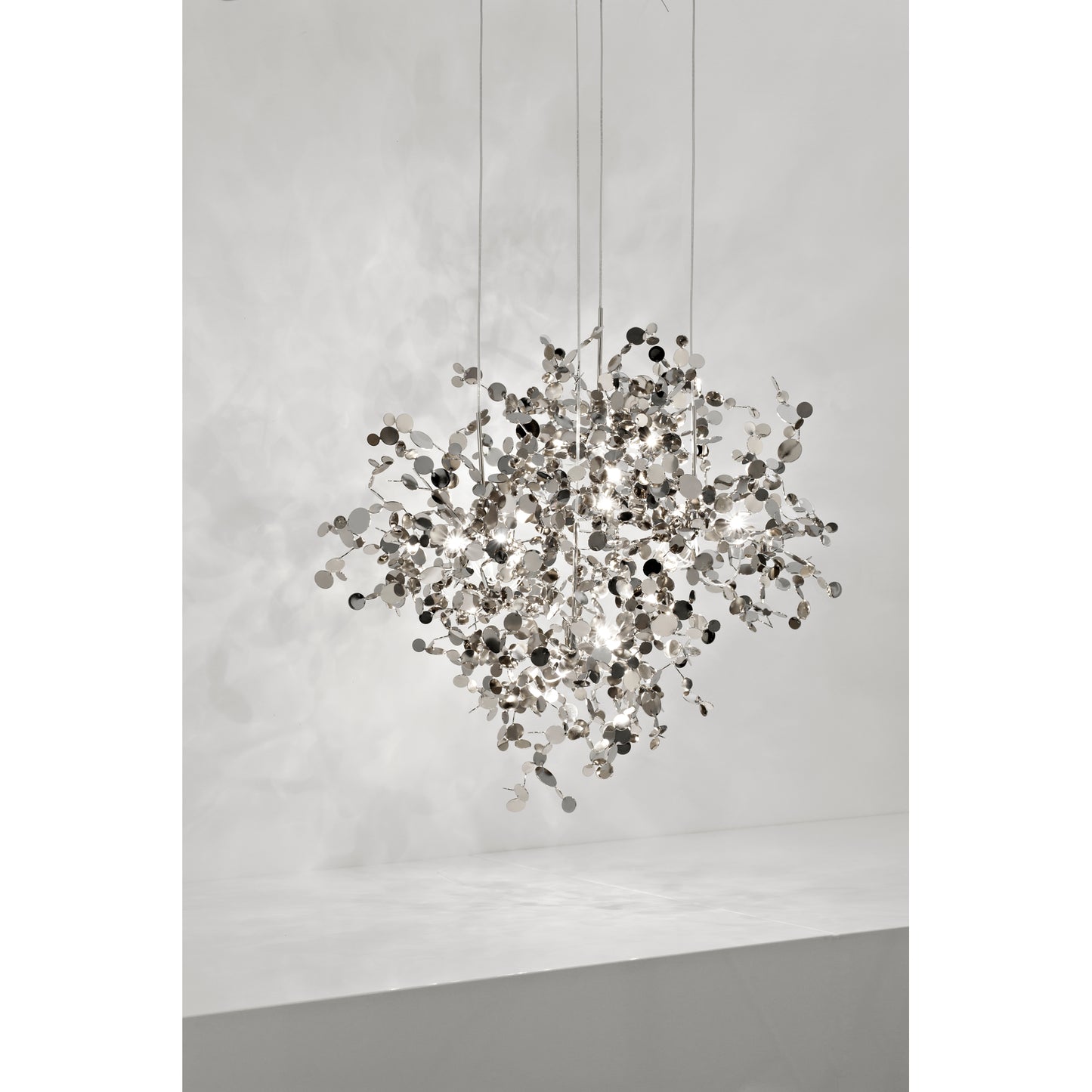 Argent 4 Round Multi Light LED Pendant