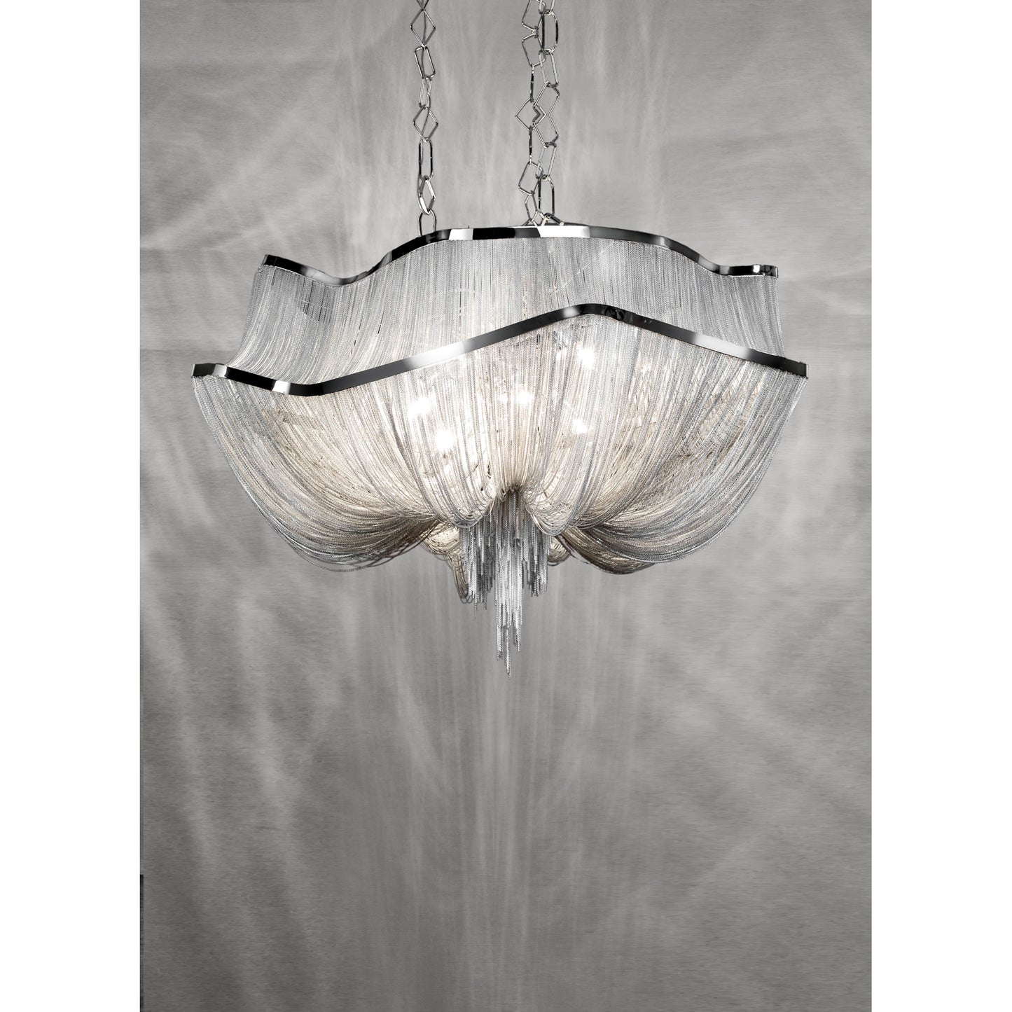 Atlantis Shimmering Chain, Two Tier, Pendant, Small