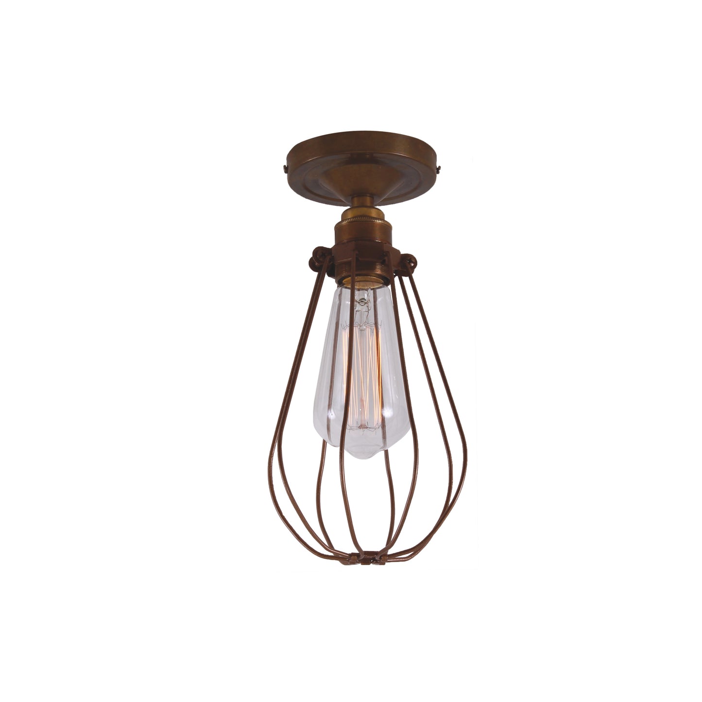 Vox Industrial Cage Ceiling Light