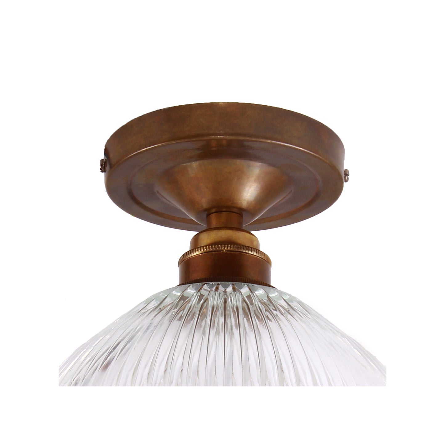 Erbil Prismatic Flush Ceiling Fitting
