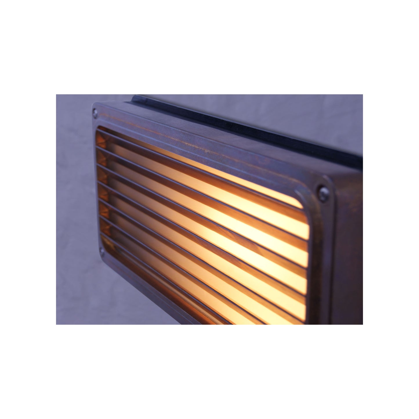 Agher Recessed Grill Wall Light IP54