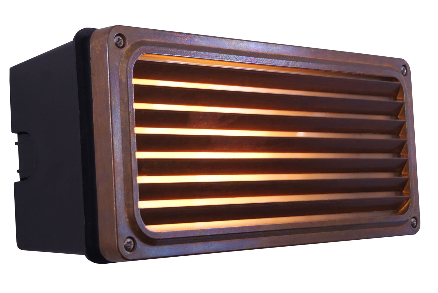 Mullan Lighting Agher Recessed Grill Wall Light
