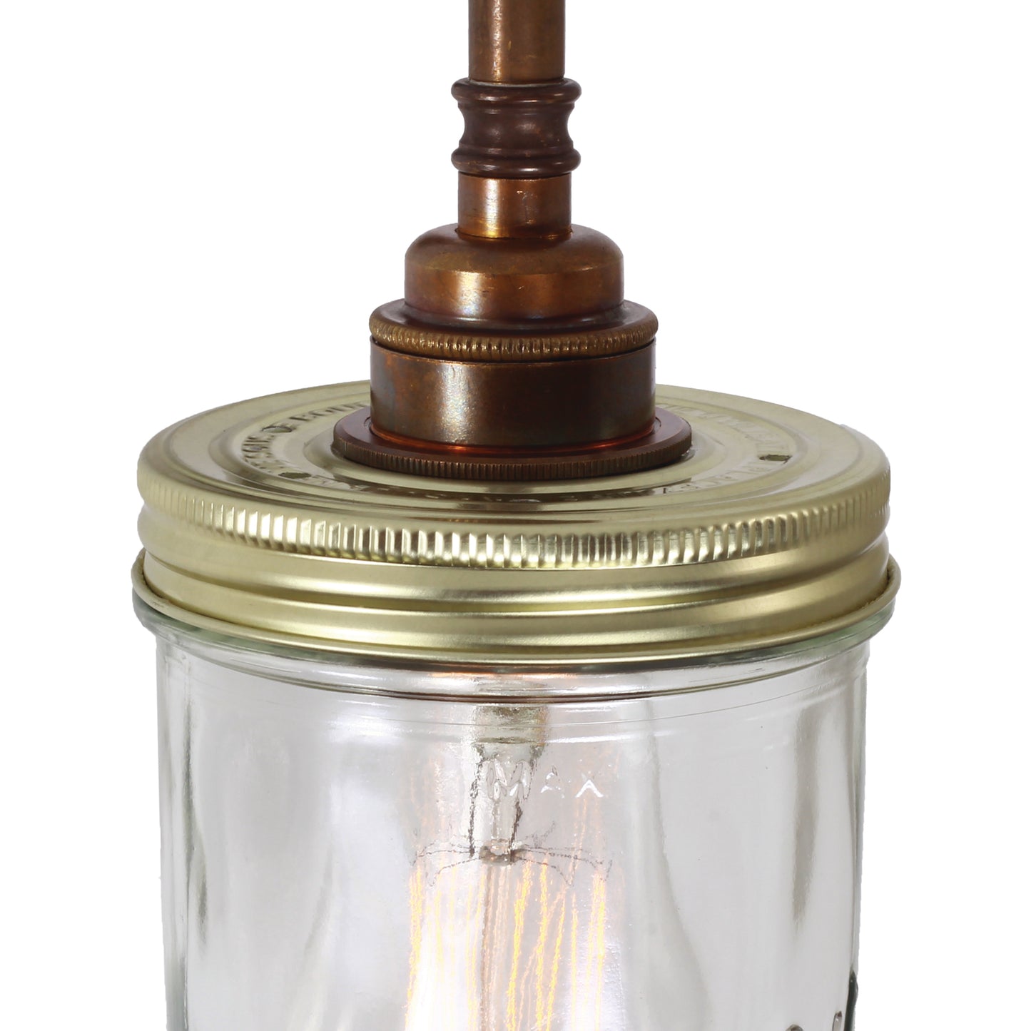 Jam Jar Industrial Wall Light