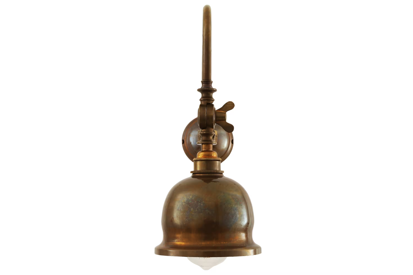Apia Cast Brass Swivel Wall Light