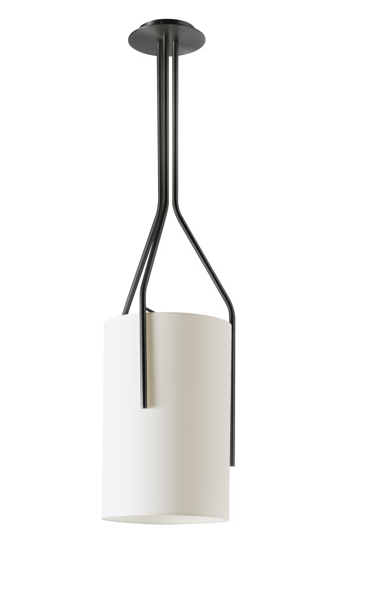Arborescence Pendant with Three Claw enclosed Drop Paper Lampshade