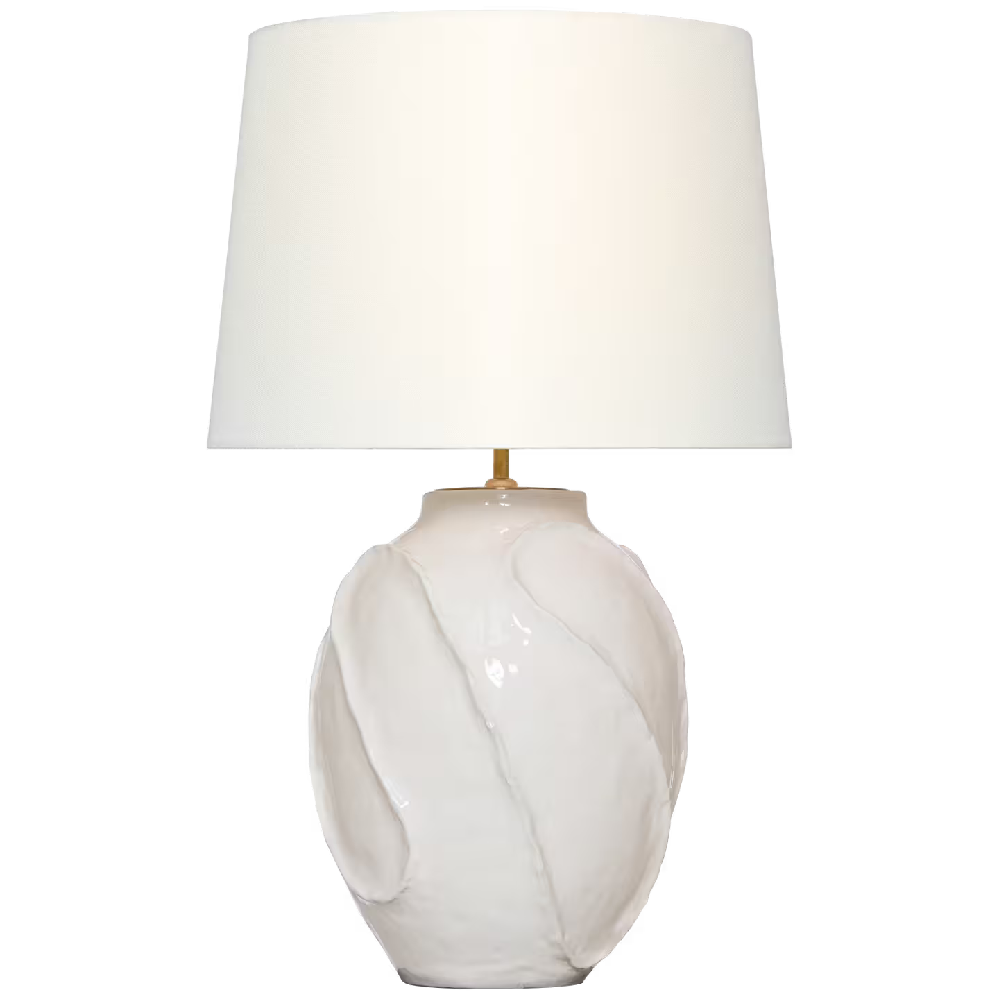 Idalia 28" Sculpted Table Lamp with Linen Shade