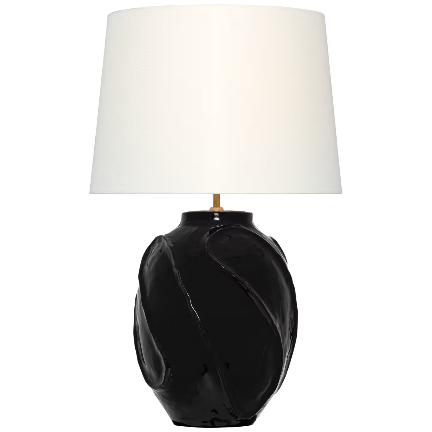 Idalia 28" Sculpted Table Lamp with Linen Shade