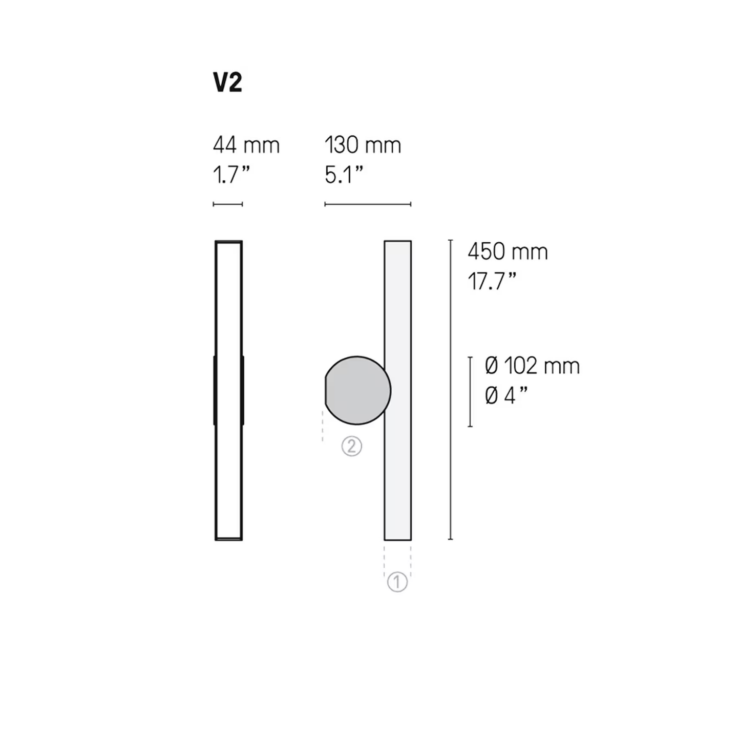 Calee VV Wall Light