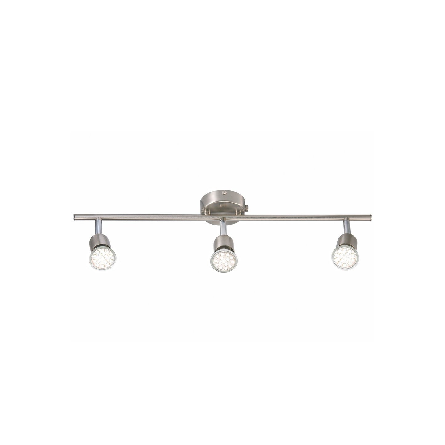 Avenue 3-Rail Ceiling Spot Light in Brushed Steel