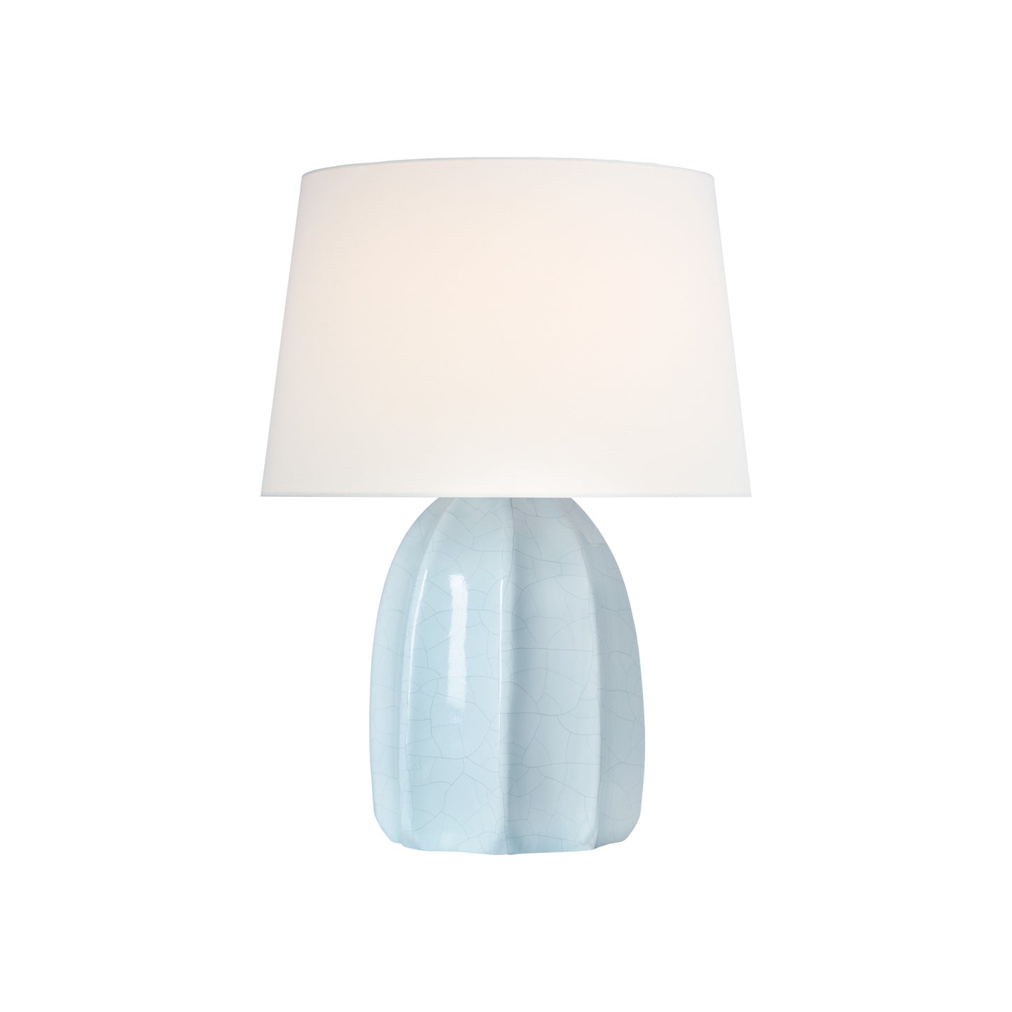Melanie 12" Cordless Accent Lamp with Linen Shade