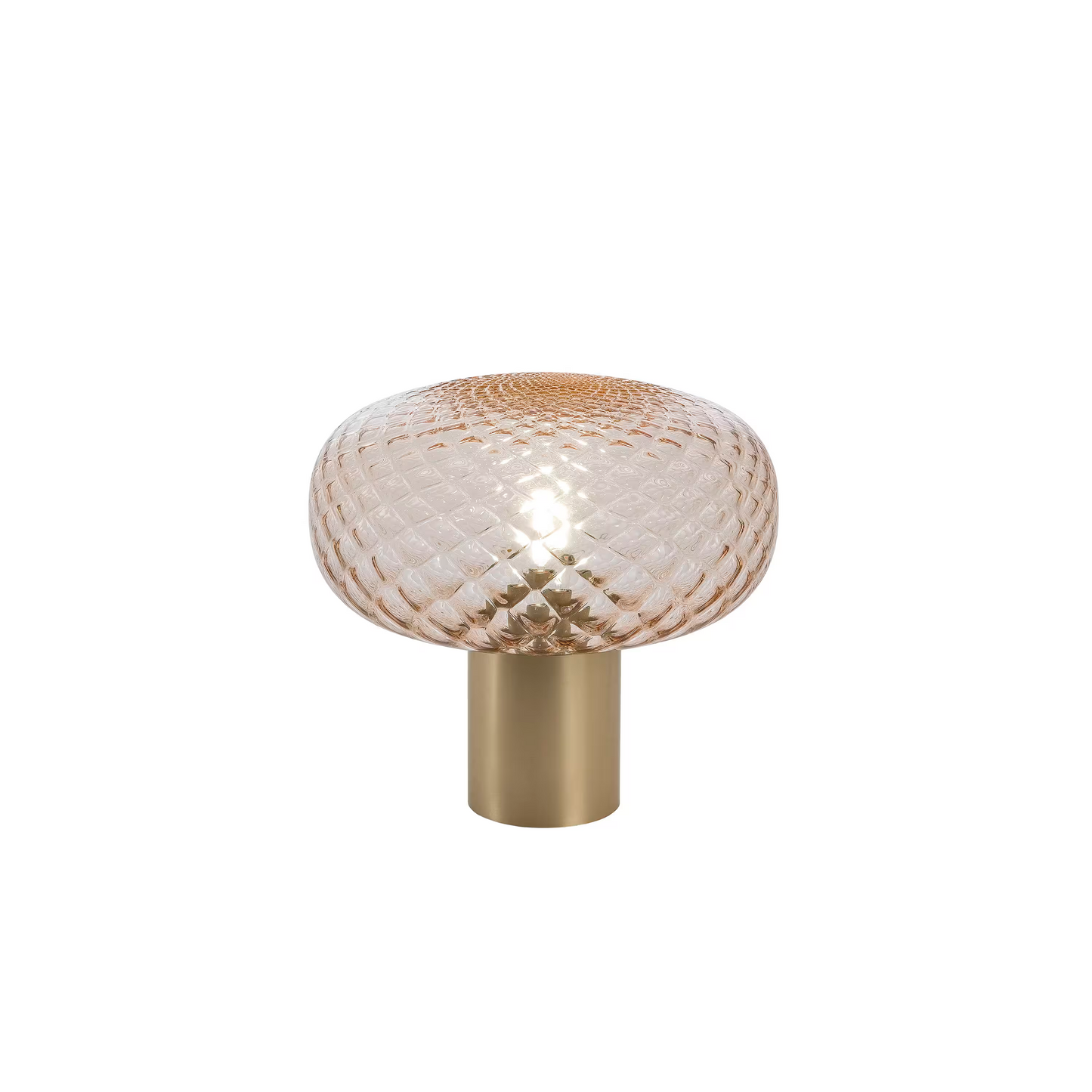 Bloom Table Lamp in Natural Brass