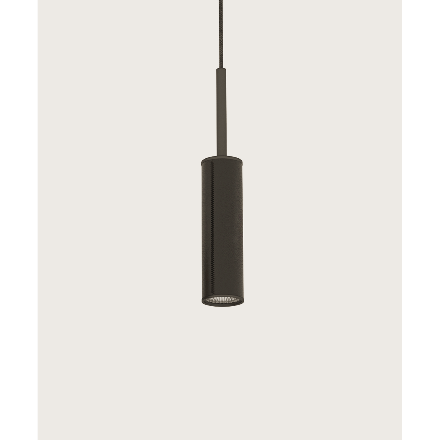 Tura LED Pendant in Matt Black