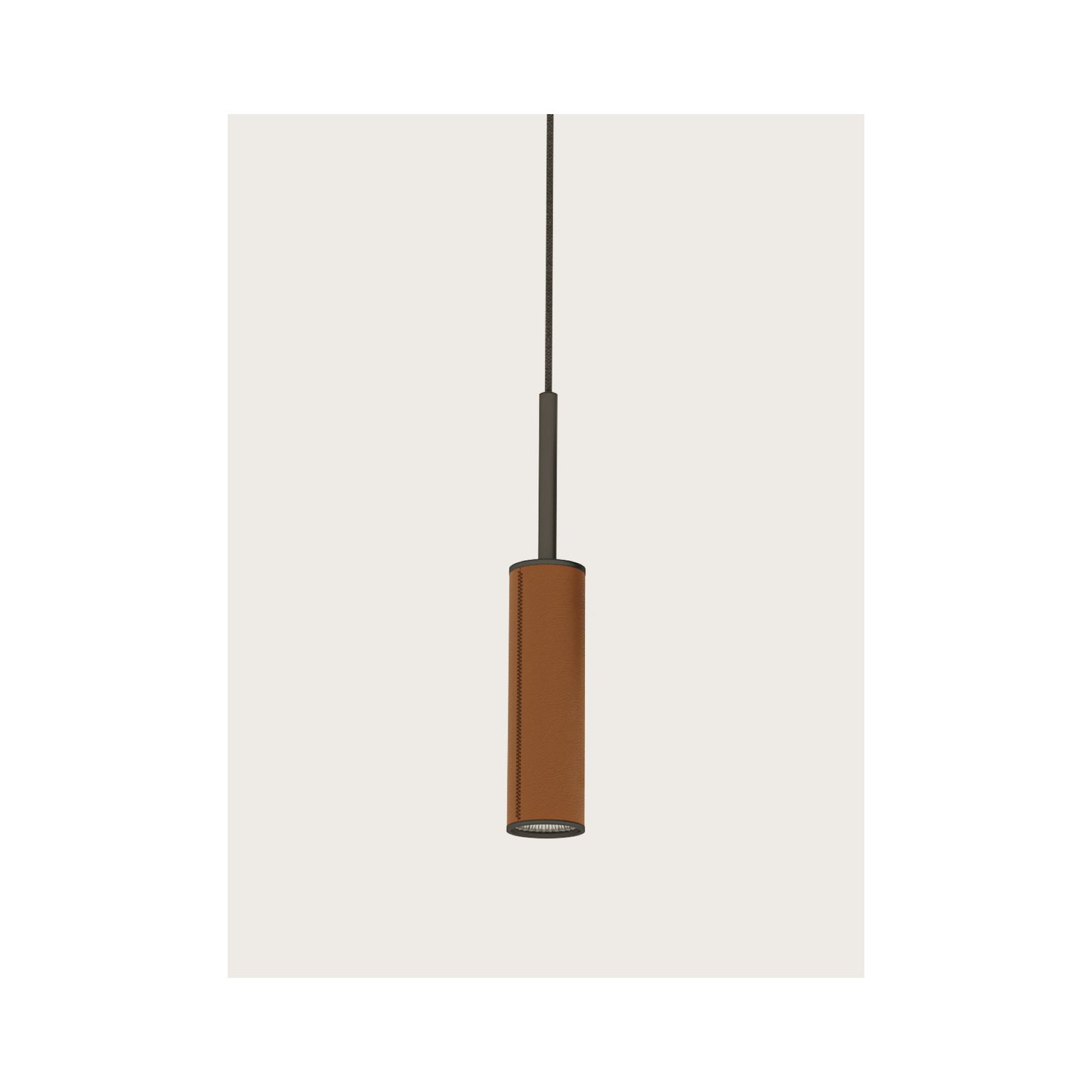 Tura LED Pendant in Matt Black
