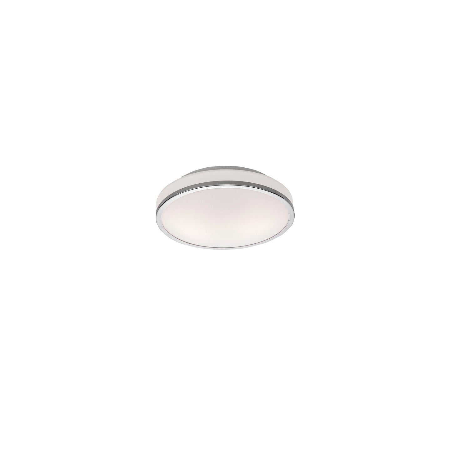 280mm Bathroom Flush Mount IP44 in Chrome