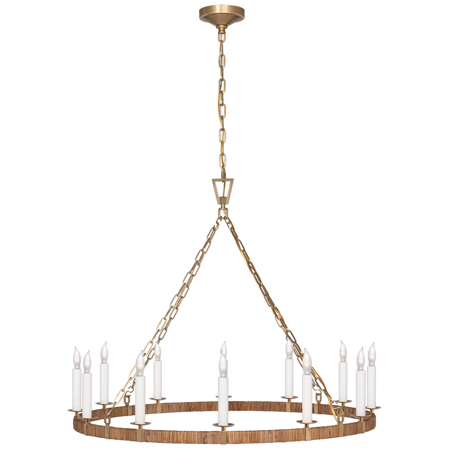 Darlana Wrapped Ring Chandelier