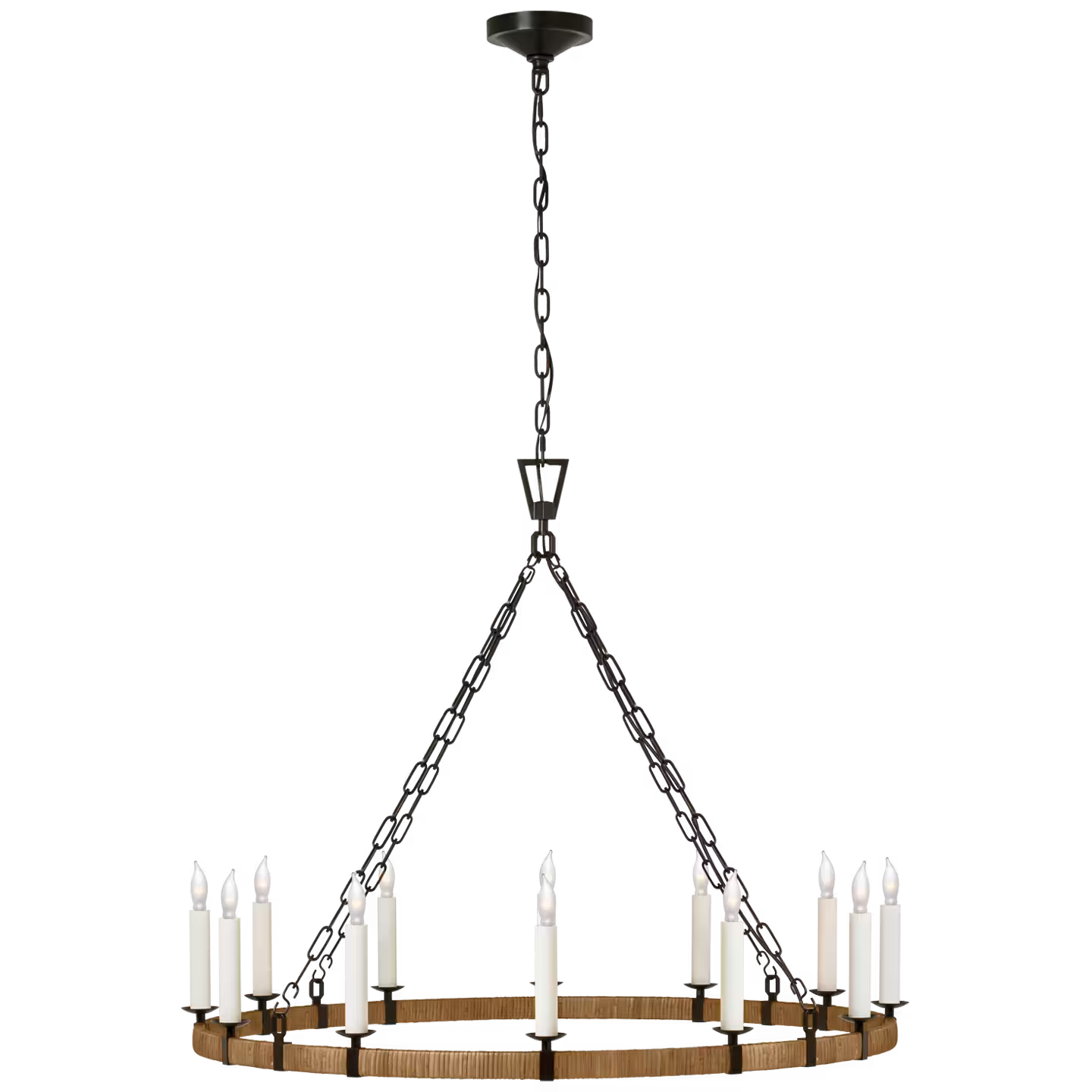 Darlana Wrapped Ring Chandelier