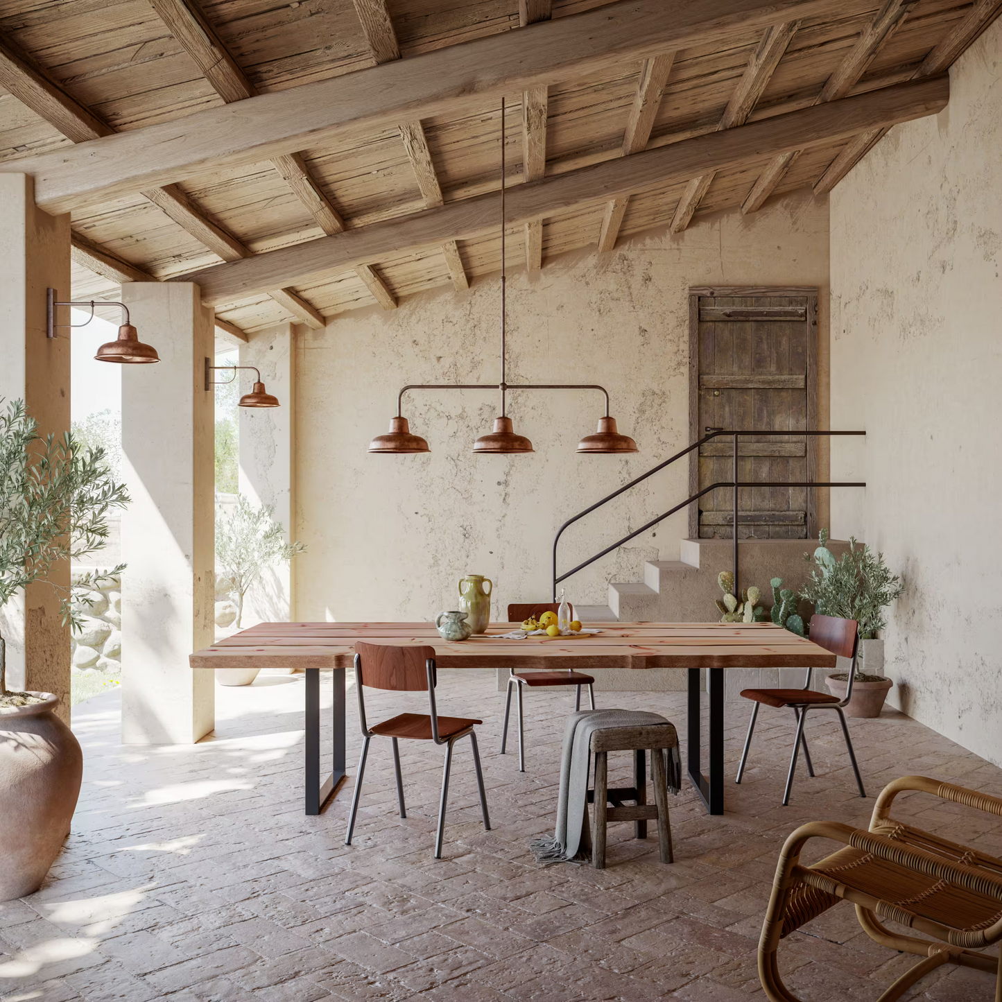 Contrada 3-Light Bar Pendant