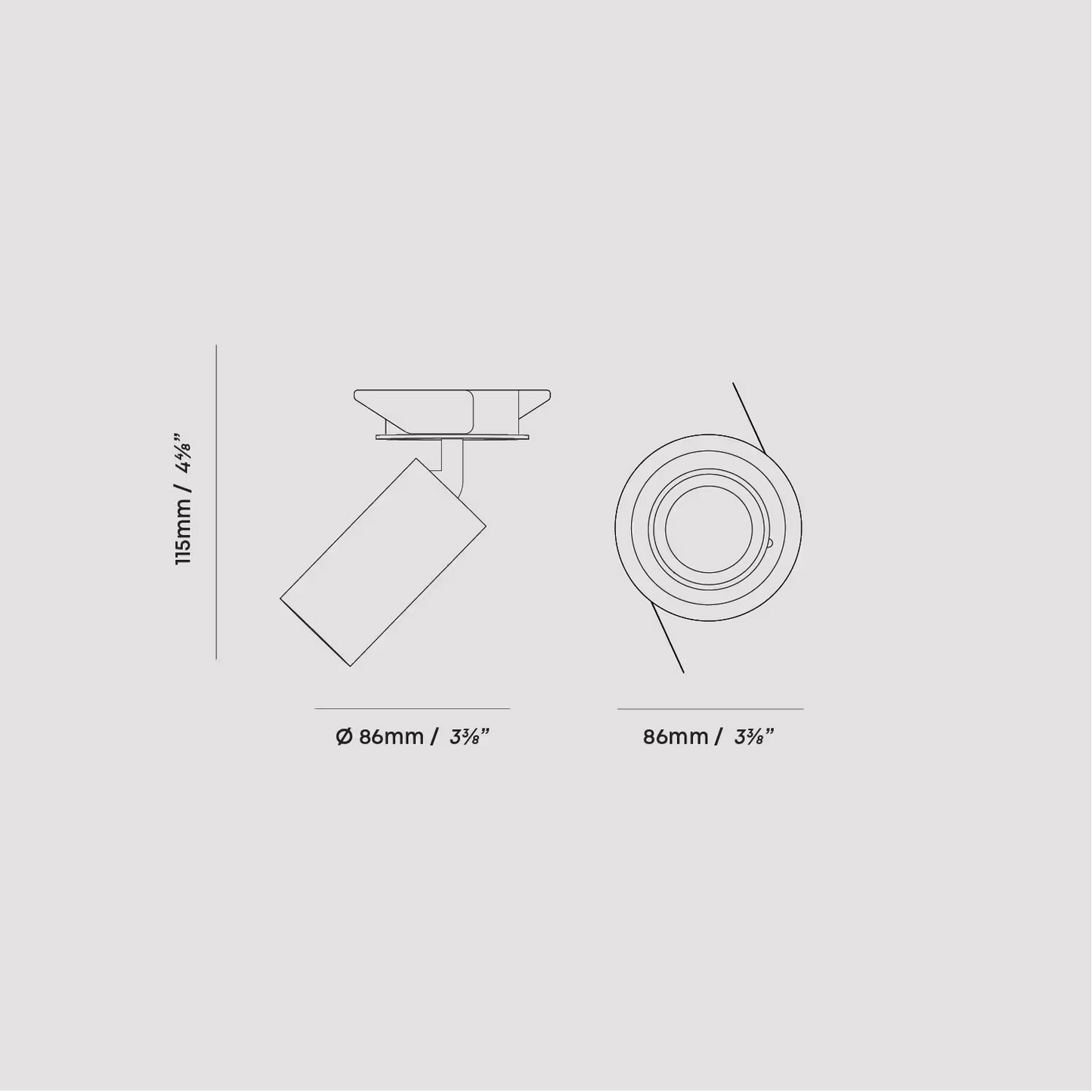 Core Recessed Trim Spotlight