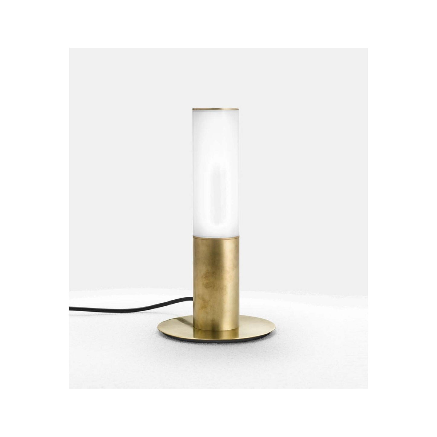 Etoile Table Lamp with White Glass