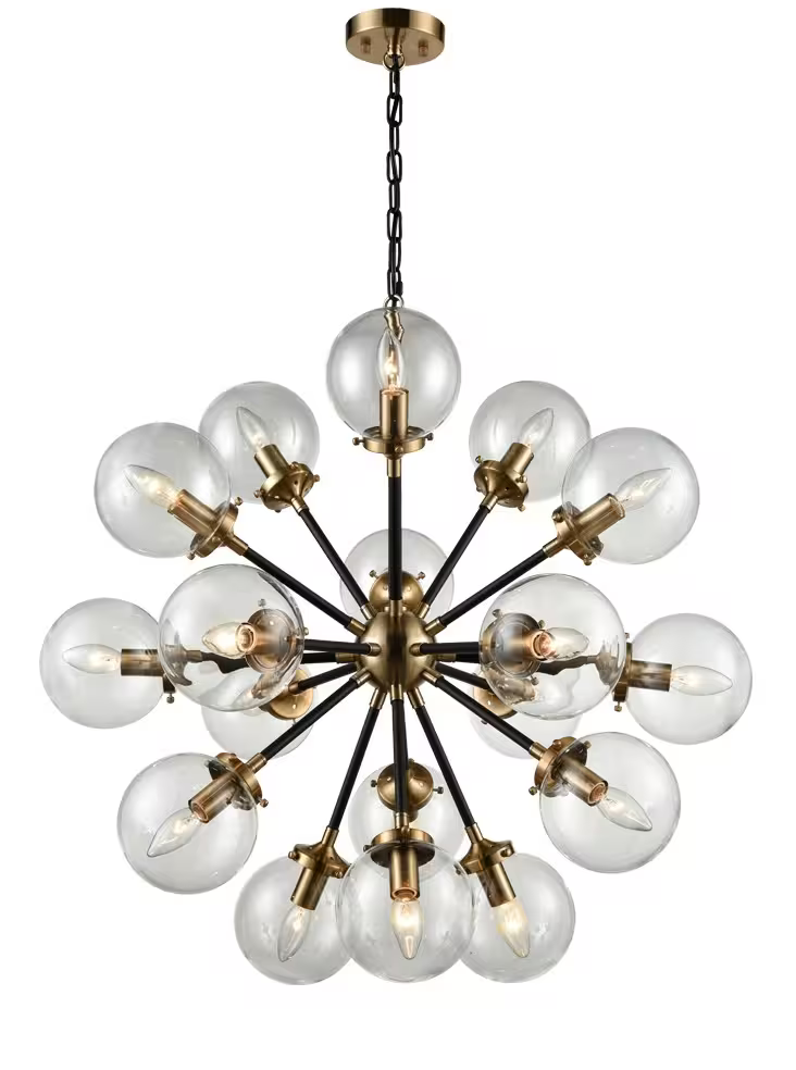 Reazione 18-Light Pendant Chandelier