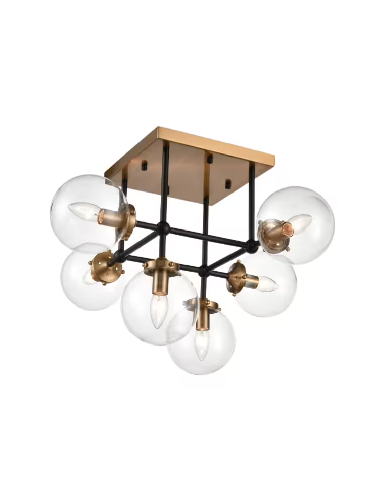 Hirst 6-Light Flush Mount