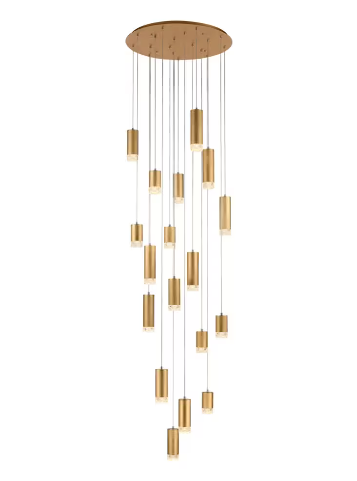 Allure 18-Light Spreader Pendant