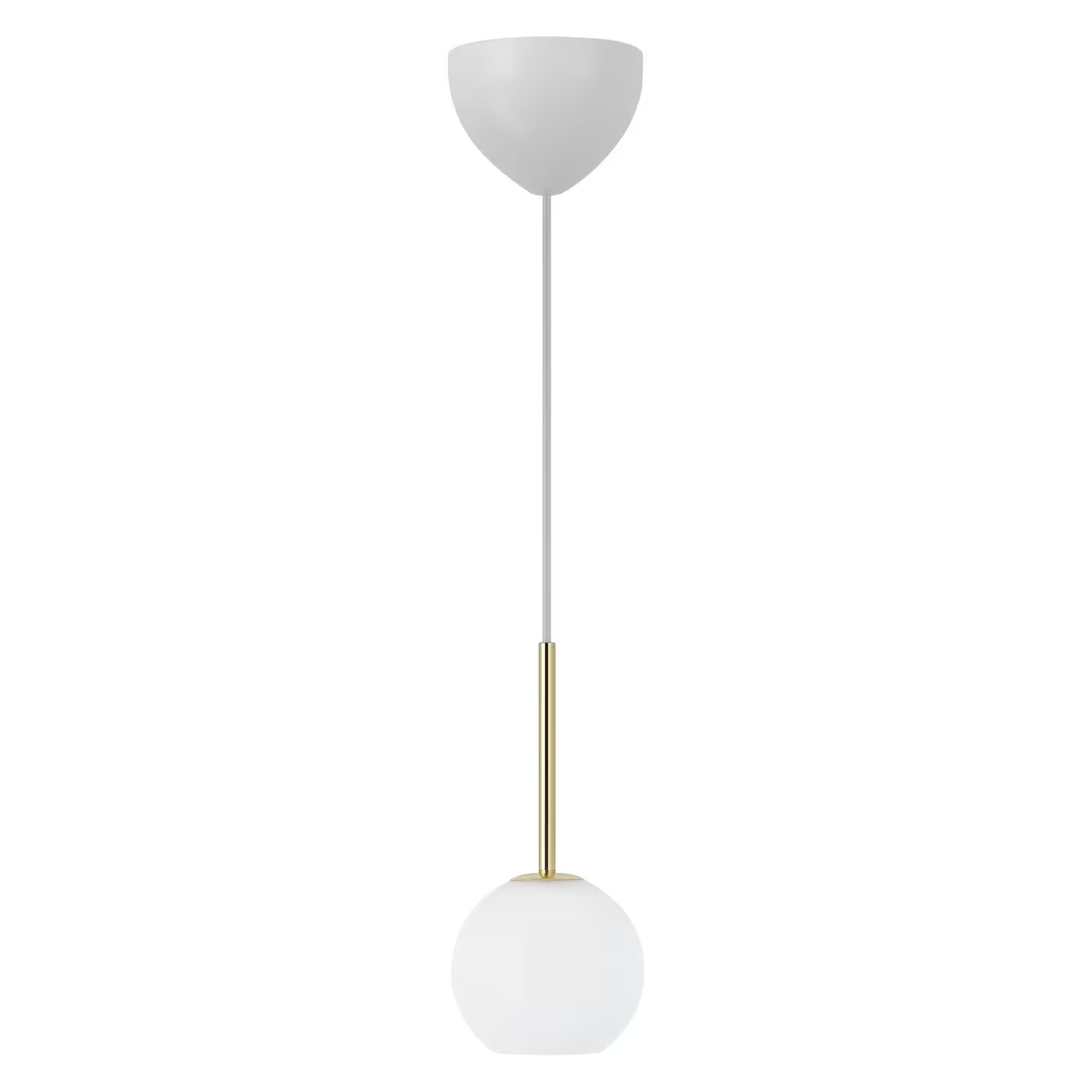 Franca 13 Pendant in Brass