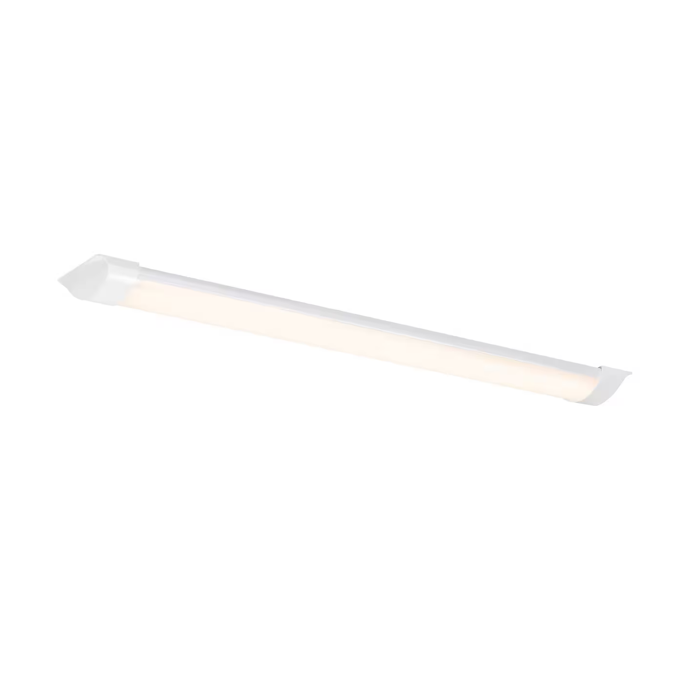 Glendale 60 Batten Light Fitting in White