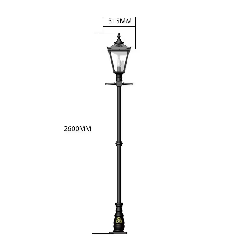 Harte Traditional Outdoor Post Light