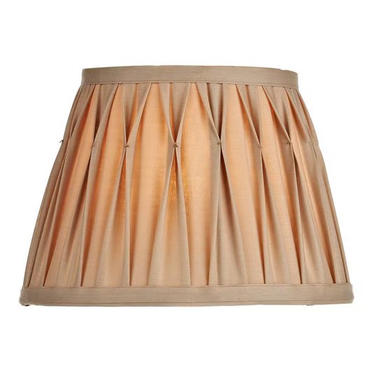 Hatton Faux silk Tapered Drum Shade