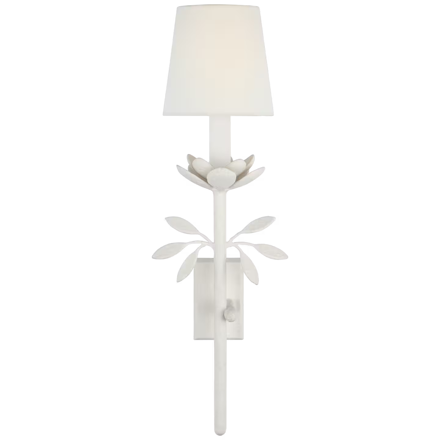 Clementine 22" Tail Sconce with Linen Shade