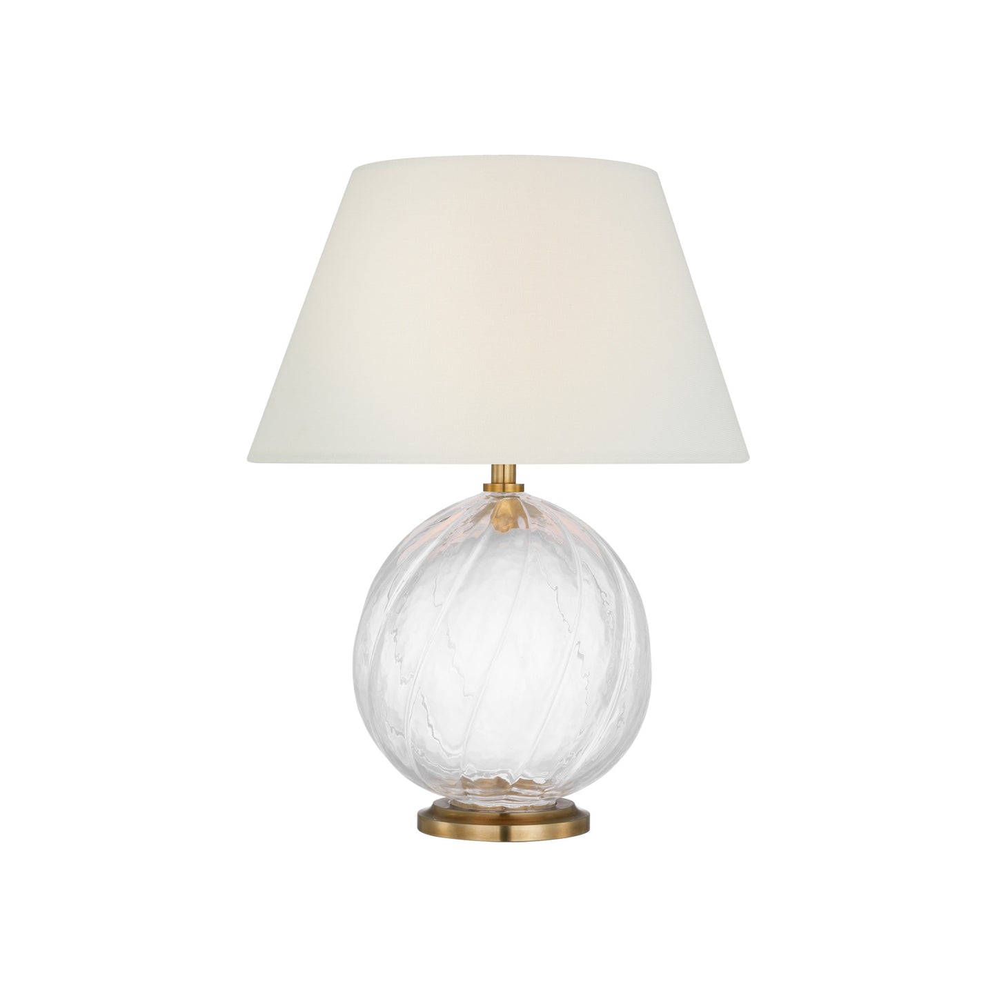 Talia 13" Cordless Accent Lamp with Linen Shade