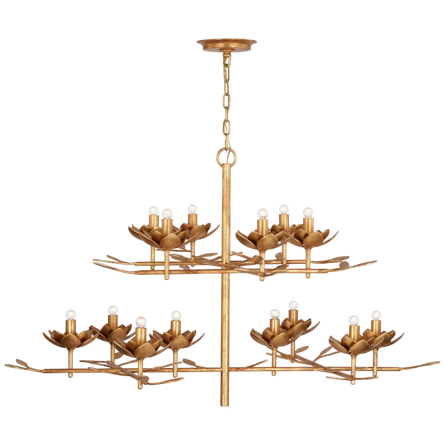 Clementine 53" Tiered Chandelier