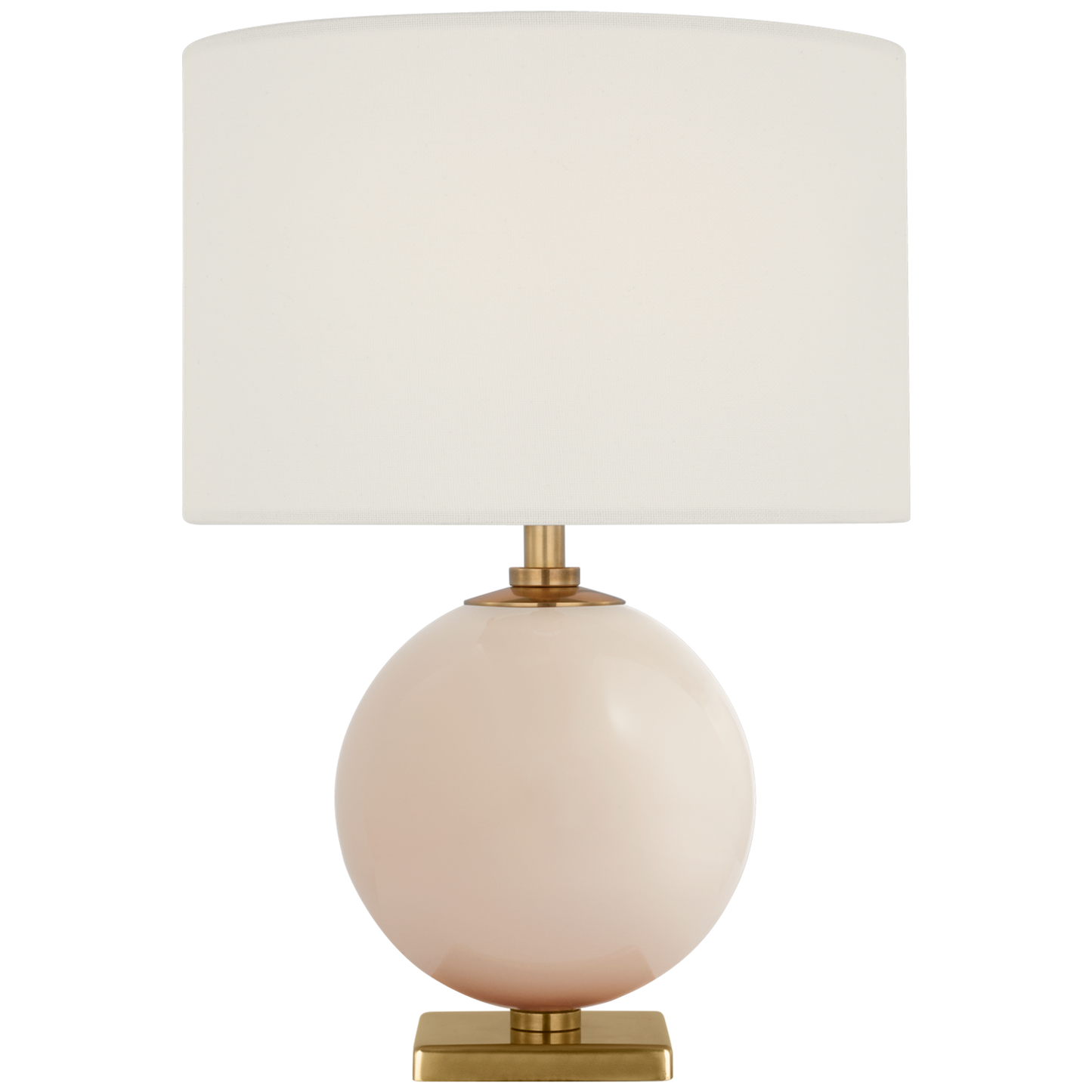 Elsie 12" Cordless Accent Lamp with Linen Shade