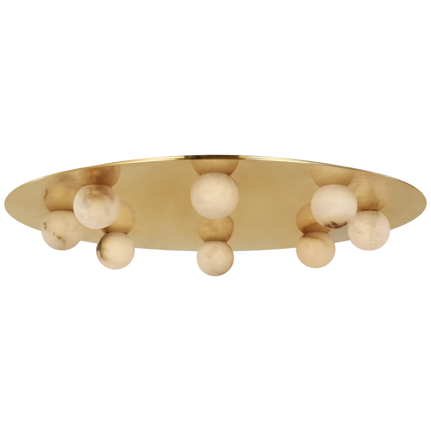 Pertica 30" Eight Light Flush Mount