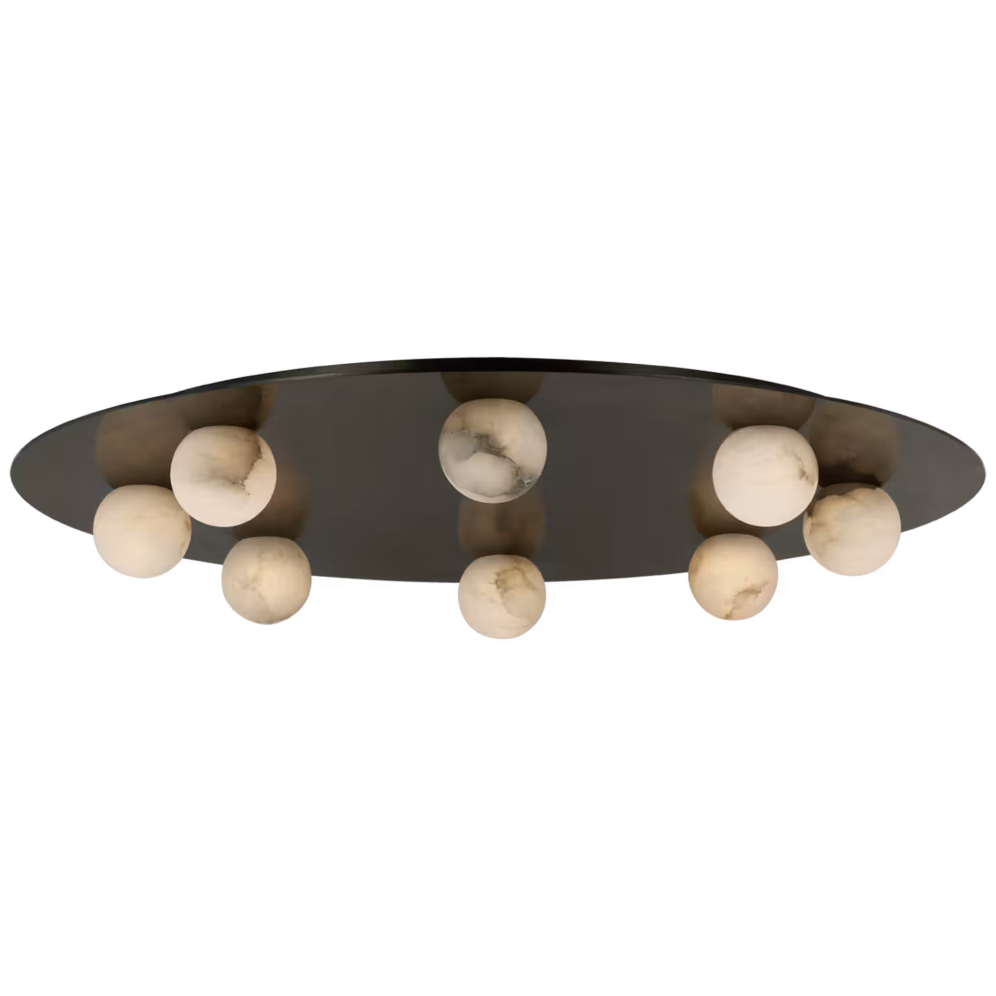 Pertica 30" Eight Light Flush Mount