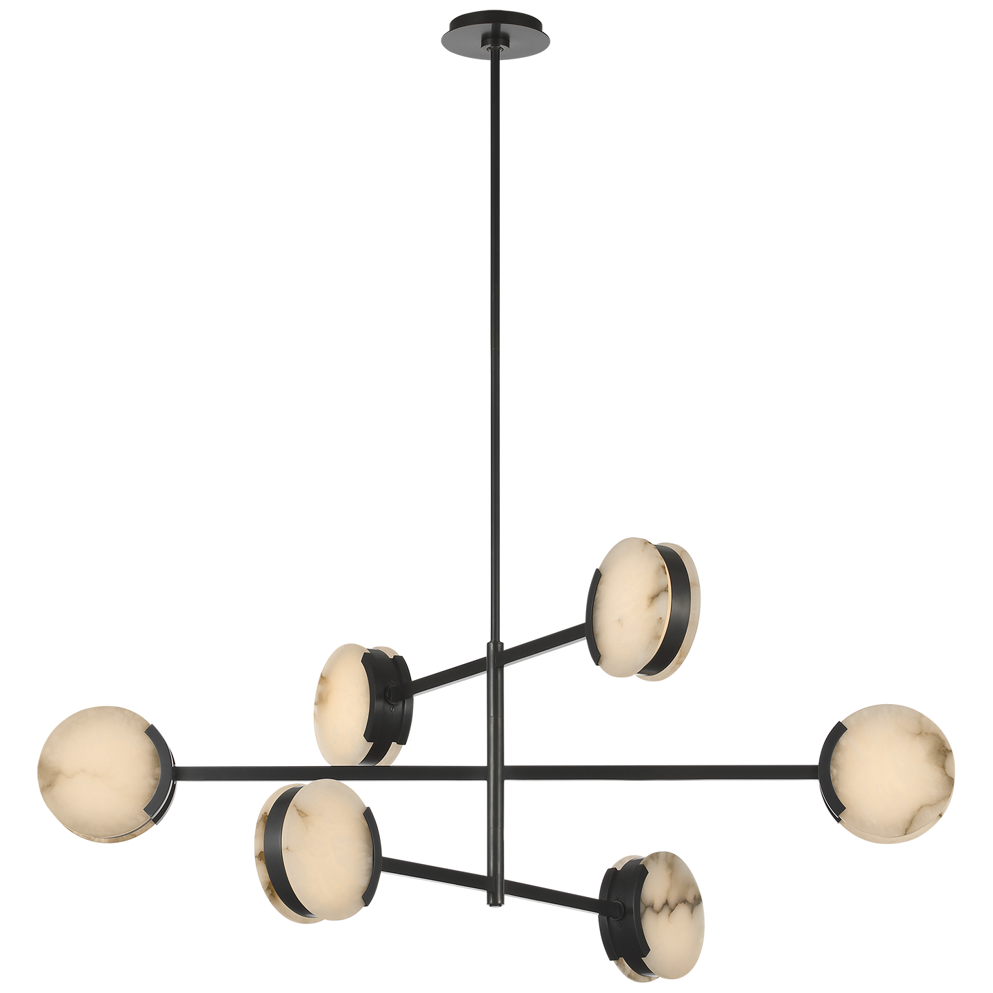Melange 48" Multi-Positional Chandelier