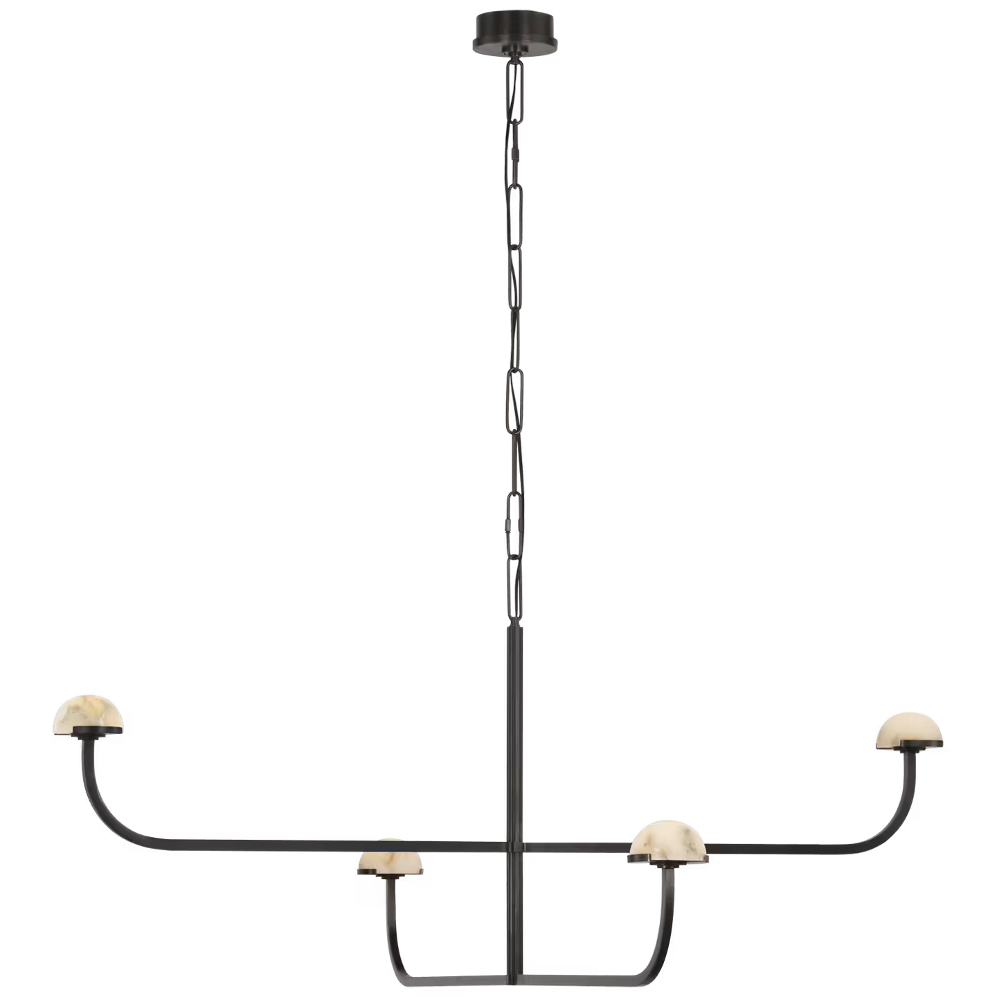 Pedra Two Tier Shallow Chandelier