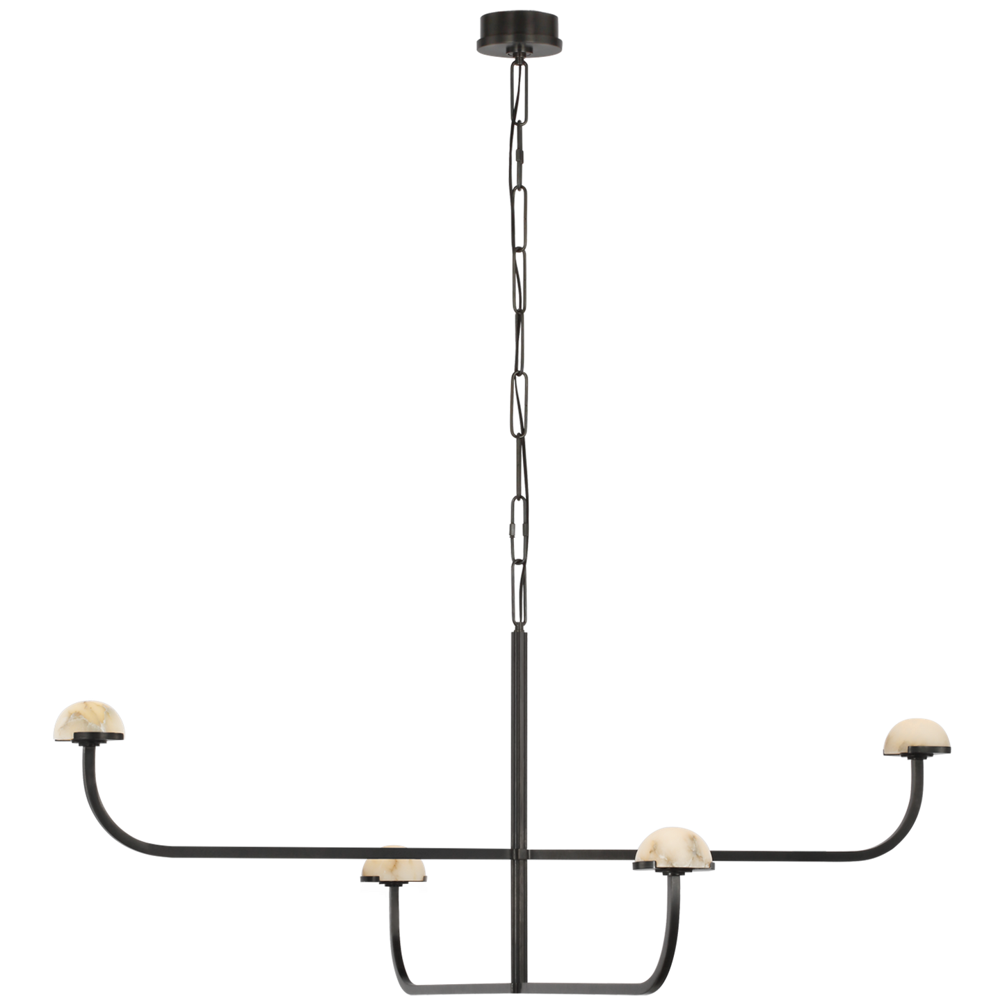 Pedra Two Tier Shallow Chandelier